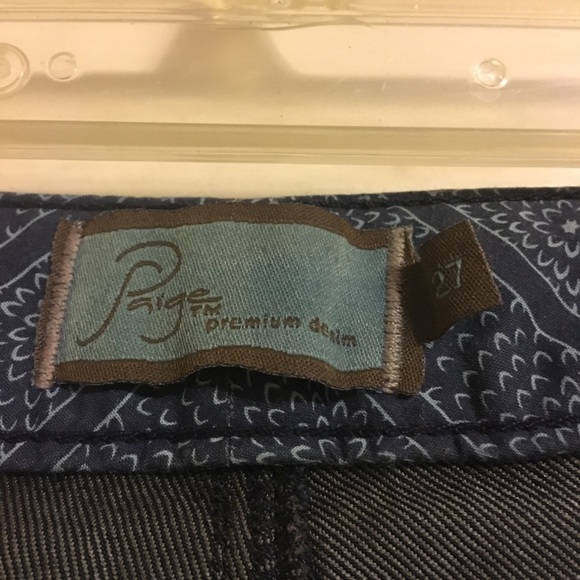 Paige premium Denim Size 27 - Picture 3 of 3